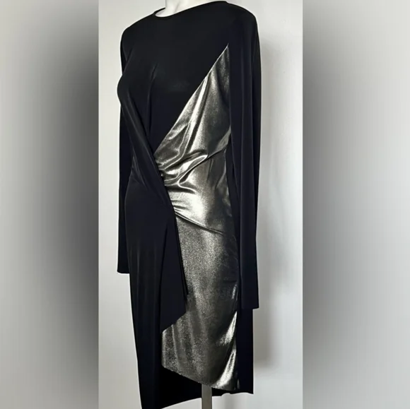 Zara Faux Wrap Dress - Picture 4 of 8